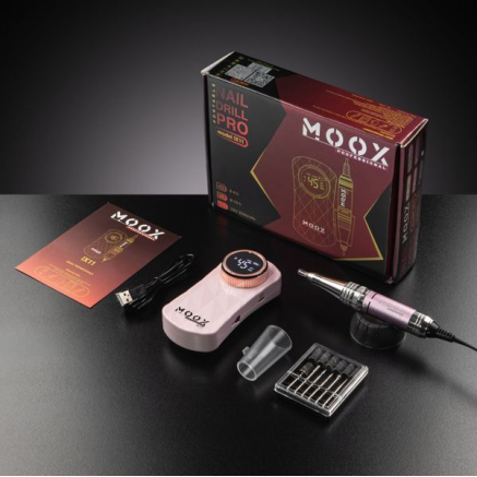 Фрезер Мокс IX11 (Pink) на акуммуляторі 45 000 об/хв. та 35 W. для манікюру та педикюру