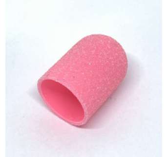 Ковпачки абразиву для педикюру, 10*15 мм #150, pink 1 шт.