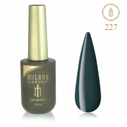 Гель лак MILANO LUXURY 10 мл № 227 (Цвет речного рукава)