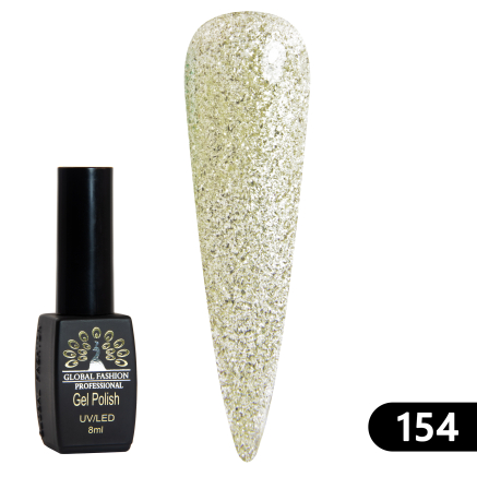 Гель лак BLACK ELITE 154, Global Fashion 8 мл