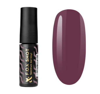 Гель-лак F.O.X Shot Spectrum Gel Vinyl 031 Shy розовая слива. 5 мл (2100994249183)