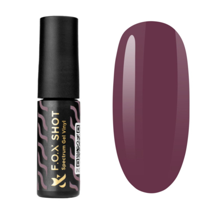 Гель-лак F.O.X Shot Spectrum Gel Vinyl 031 Shy рожева слива. 5 мл (2100994249183)