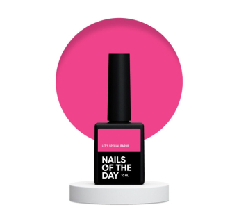 Гель-лак Nails Of The Day Lets Special Barbie особый неоновый-розовый. 10 мл (4820414188608)