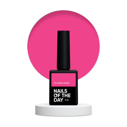 Гель-лак Nails Of The Day Lets Special Barbie особый неоновый-розовый. 10 мл (4820414188608)
