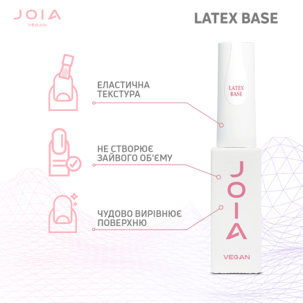 Latex base JOIA vegan, прозора база, 8 мл