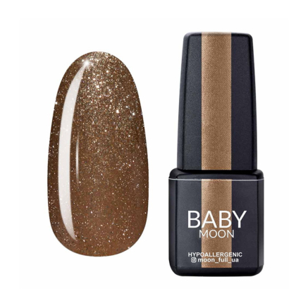 Гель-лак Baby Moon Dance Diamond 015 золотисто-бежевый с мелким шиммером. 6 мл (5908254001680)