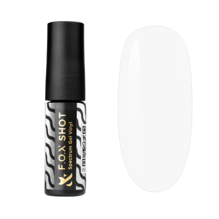Гель-лак F.O.X Shot Spectrum Gel Vinyl 001 Pray белый. 5 мл (2100994248926)