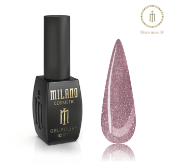 Гель-лак Milano Neon Disco Gel 08 10мл