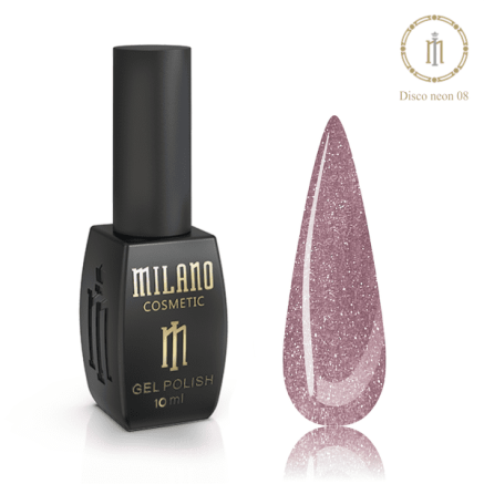 Гель-лак Milano Neon Disco Gel 08 10мл