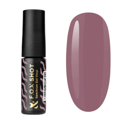 Гель-лак F.O.X Shot Spectrum Gel Vinyl 048 Feminist рожевий лате. 5 мл (2100994249350)