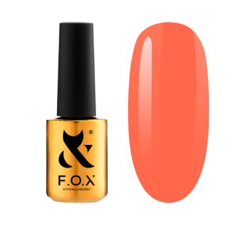 Гель-лак F.O.X Spectrum Gel Vinyl 070 Muse лососевый биск. 7 мл (2100994239283)
