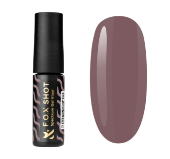 Гель-лак F.O.X Shot Spectrum Gel Vinyl 049 Strong какао. 5 мл (2100994249367)