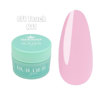 Builder Gel 15 мл., Designer (Моделюючий гель) R11 Oft Touch