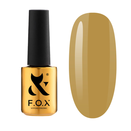 Гель-лак F.O.X Spectrum Gel Vinyl 110 Olga горчичный. 7 мл (2100994262090)