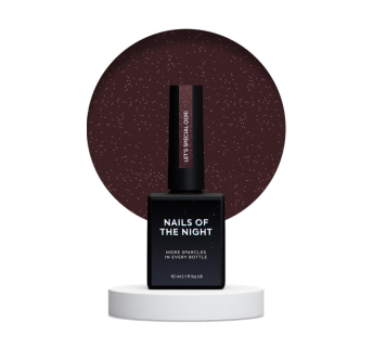 Гель-лак Nails Of The Night Lets Special Red Collection Odri теплая спелая черешня светоотражающий 10 мл (4822841020001)