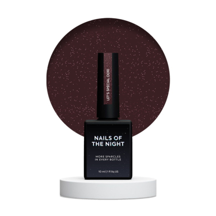 Гель-лак Nails Of The Night Lets Special Red Collection Odri теплая спелая черешня светоотражающий 10 мл (4822841020001)