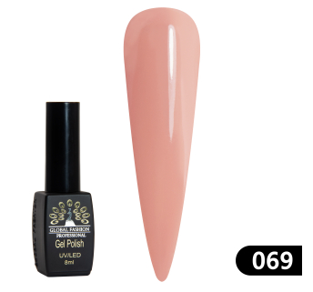 Гель лак BLACK ELITE 069, Global Fashion 8 мл