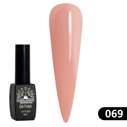 Гель лак BLACK ELITE 069, Global Fashion 8 мл