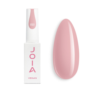 Гель-лак JOIA vegan 010 бежево-розовый нюд 6 мл (4820259340100)