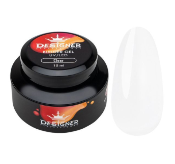 Strong Builder Gel 15 мл., Designer (Моделюючий гель), Clear №7