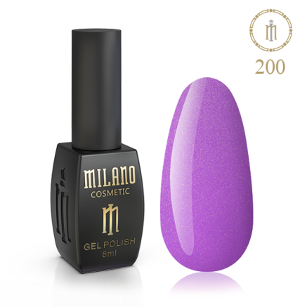 Гель лак MILANO 8 мл № 200 (Вдохновение)