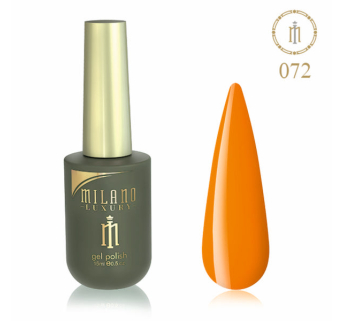 Гель лак MILANO LUXURY 10 мл № 072 (Мандариновый)