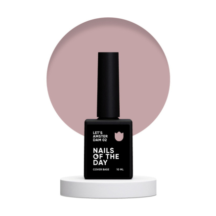 База камуфлирующая Nails Of The Day Cover Base Lets Amsterdam 02. какао с молоком. 10 мл (4820242589806)