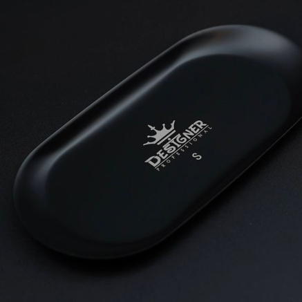 Металевий лоток для інструментів 18 х 8.7 см. Designer - S Black