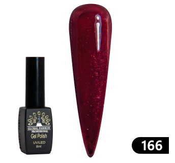 Гель лак BLACK ELITE 166, Global Fashion 8 мл