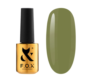 Гель-лак F.O.X Spectrum Gel Vinyl 063 Cannabis зеленый хаки. 7 мл (2100994239214)