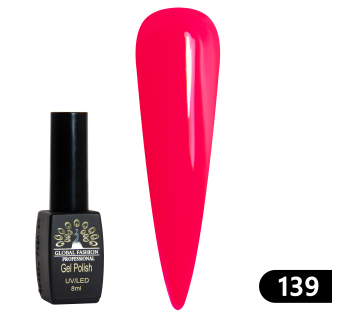 Гель лак BLACK ELITE 139, Global Fashion 8 мл