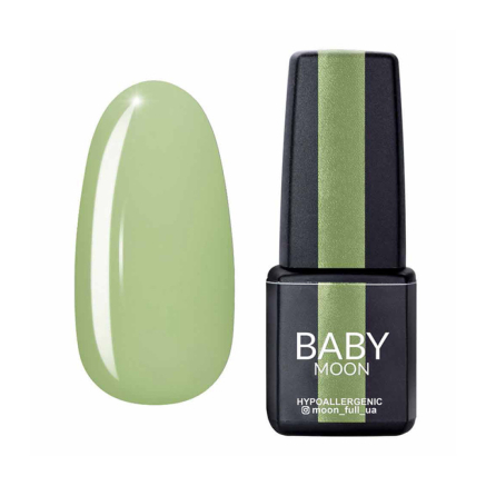 Гель-лак Baby Moon Green Sea 010 фисташковый. 6 мл (5908254000850)