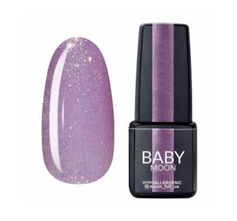 Гель-лак Baby Moon Dance Diamond 004 светло-сиреневый с золотистым шиммером. 6 мл (5908254001574)