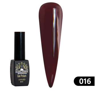 Гель лак BLACK ELITE 016, Global Fashion 8 мл