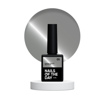 Гель-лак Nails Of The Day Korean Cat Eye 05 серый 10 мл (4826438000469)