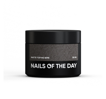 Топ матовый без липкого слоя Nails Of The Day Matte Top No Wipe. 30 мл (4825439638589)