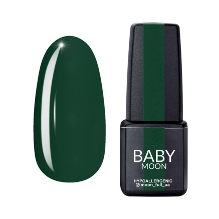 Гель-лак Baby Moon Green Sea 007 зеленый хвойный. 6 мл (5908254000829)