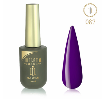 Гель лак MILANO LUXURY 10 мл № 087 (Красно-сиреневый)