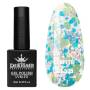 Гель лак Confetti 535 Designer (9мл.) - з конфетті різних розмірів