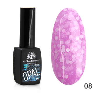 Каучуковая база Snow flakes Global Fashion 8 мл, 08