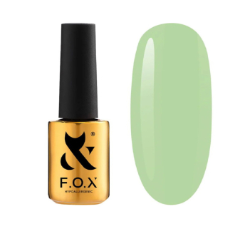 Гель-лак F.O.X Spectrum Gel Vinyl 057 Flawless молочный лайм. 7 мл (2100994239153)