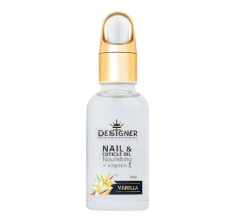 Олія для кутикули 30 мл. (Ваніль №9) - Nail&Cuticle oil від Designer