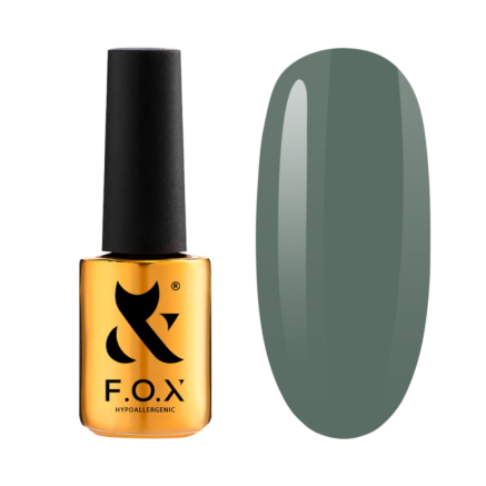 Гель-лак F.O.X Spectrum Gel Vinyl 131 Basil серый хаки. 7 мл (2100994287123)