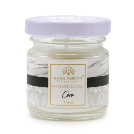 Масажна свічка Global Fashion, 30 ml, Coco