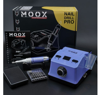 Фрезер Мокс X401 (Purple) на 50 000 об/хв. та 70W. для манікюру та педикюру