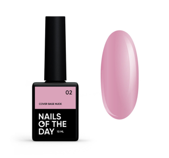 База камуфлирующая Nails Of The Day Cover Base Nude 02. розовый. 10 мл (4825547639720)