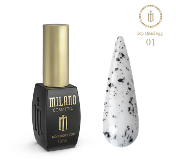 Quail Top Milano 10 мл Глянцевий № 01
