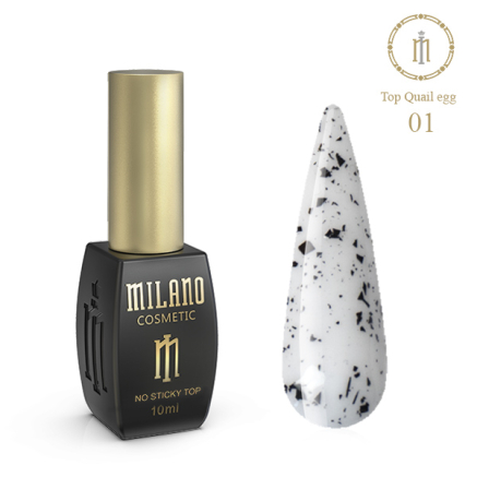 Quail Top Milano 10 мл Глянцевий № 01