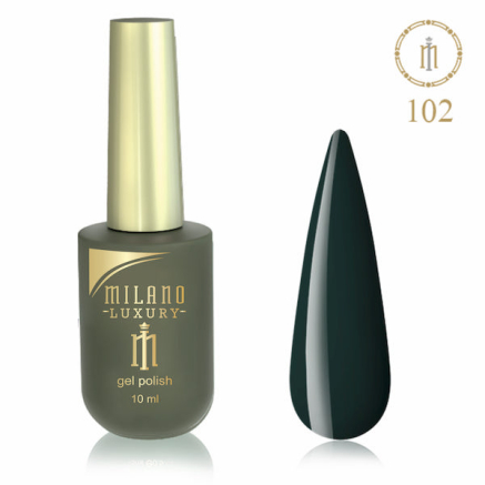Гель лак MILANO LUXURY 10 мл № 102 (Цвет Кастлрока)