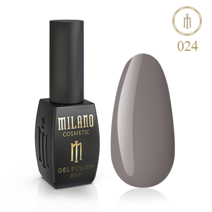 Гель лак MILANO 8 мл № 024 (Торфяной)